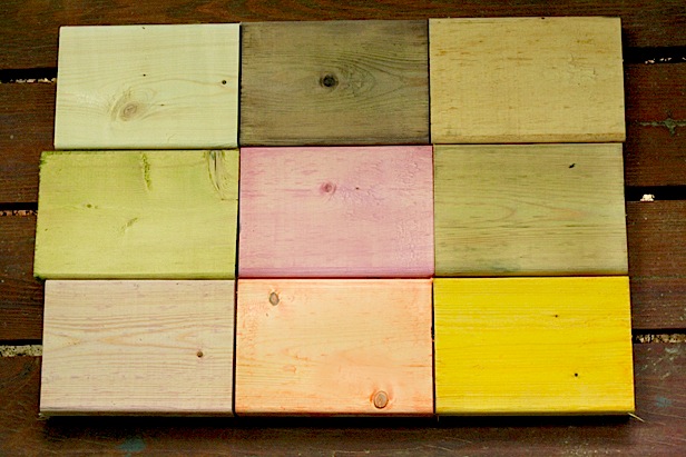 Color Up: Making Natural Wood Stains